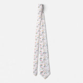 Cravate Motif Rainbows & Hearts (Dos)