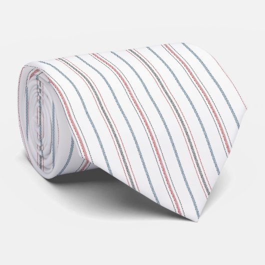 Cravate Motif rayé élégant. (Roulé)