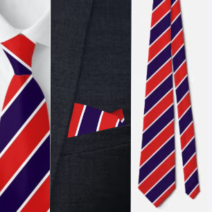 Cravate Motif rayures mignonnes colorées         