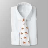 Cravate Motif Red Fox (Attaché)