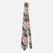 Cravate Motif réglable ArtsApp Tropical Paradise (Devant)