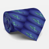 Cravate Motif requin (Roulé)