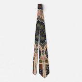 Cravate Motif rétro arabe complexe (Dos)