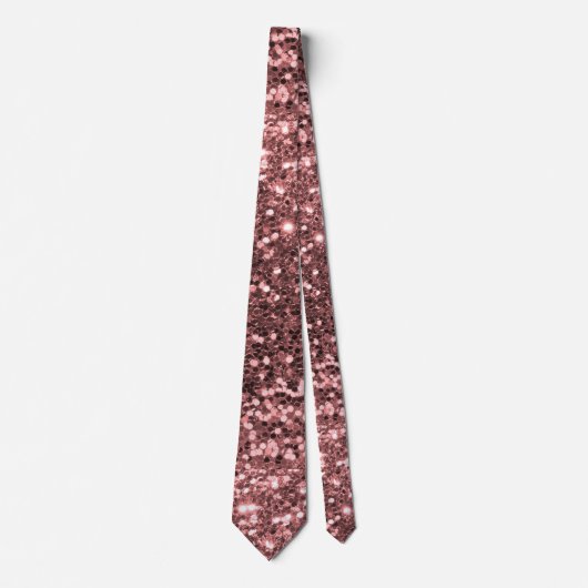 Cravate Motif rose d'étincelle de parties scintillantes de (Devant)