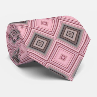 Cravate Motif rose et Brown