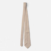 Cravate Motif rose, jaune et bleu diamant (Dos)