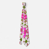 Cravate Motif rose Lily (Dos)