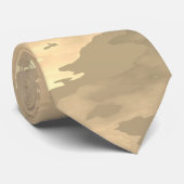 Cravate Motif Sand Camo (Roulé)