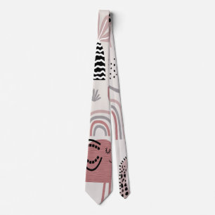 Cravate Motif sans couture coloré avec des éléphants et de