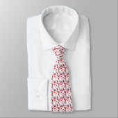 Cravate Motif sans couture de vin de philtre d'amour (Attaché)