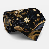 Cravate Motif sans couture Paisley (Roulé)