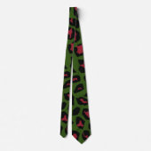 Cravate Motif sans voile Leopard (Dos)