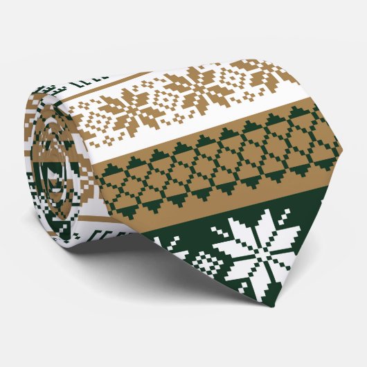 Cravate Motif scandinave (Roulé)