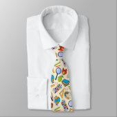 Cravate motif scolaire (Attaché)