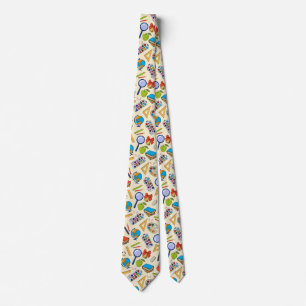 Cravate motif scolaire
