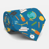 Cravate motif scolaire (Roulé)