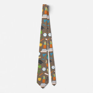Cravate motif scolaire