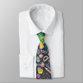 Cravate Motif scolaire (Attaché)