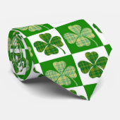 Cravate Motif shamrock Thunder_Cove (Roulé)