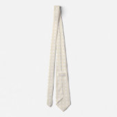 Cravate Motif shippo beige (Dos)