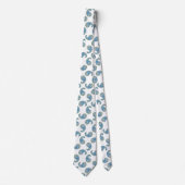 Cravate Motif Snowdrop Paisley (Devant)