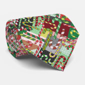 Cravate Motif sucre de canne (Roulé)