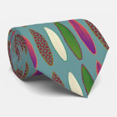 Cravate motif surf . planches (Roulé)