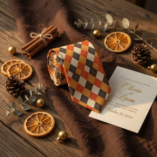 Cravate Motif Tartan