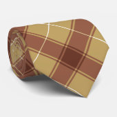Cravate Motif Tartan (Roulé)