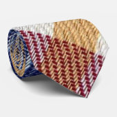 Cravate Motif Tartan multicolore (Roulé)