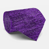 Cravate Motif texturé violet en détresse (Roulé)