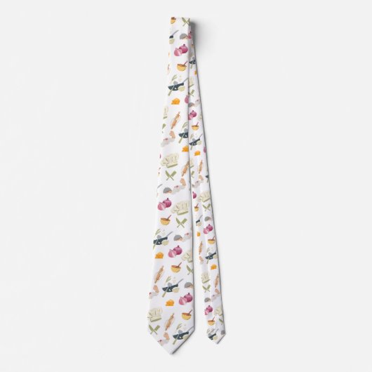 Cravate Motif thème Chef (Devant)