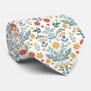 Cravate Motif Traditionnel Scandinave d'Art Populaire