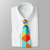 Cravate Motif triangle géométrique Abstrait (Attaché)