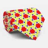 Cravate Motif triangulaire Terrazzo (Roulé)