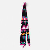 Cravate Motif tribal africain mignon (Devant)