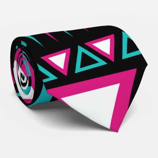 Cravate Motif tribal africain mignon (Roulé)