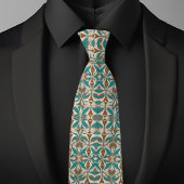 Cravate Motif Tropical