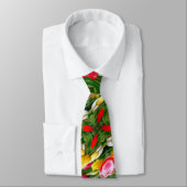 Cravate Motif tulipe mignon (Attaché)