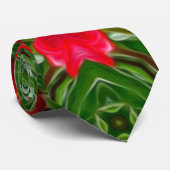 Cravate Motif tulipe mignon (Roulé)