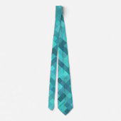 Cravate Motif turquoise (Dos)