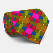 Cravate Motif unique coloré (Roulé)