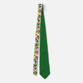 Cravate Motif végétal (Dos)