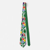 Cravate Motif végétal (Devant)