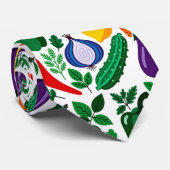 Cravate Motif végétal (Roulé)