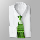 Cravate Motif vert (Attaché)