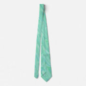 Cravate Motif Vert Marbré (Dos)