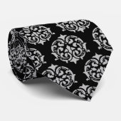 Cravate Motif victorien Damask très élégant (Roulé)