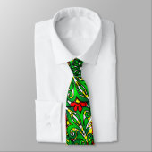 Cravate motif vif (Attaché)