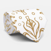 Cravate Motif Vintage Luxe (Roulé)